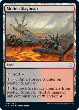 Molten Slagheap card from Time Spiral: Remastered