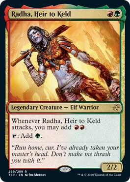 Radha, Heir to Keld card from Time Spiral: Remastered