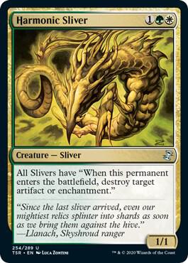 Harmonic Sliver card from Time Spiral: Remastered