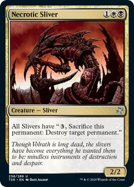 Necrotic Sliver card from Time Spiral: Remastered