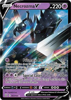 Necrozma V card from SWSH05: Battle Styles