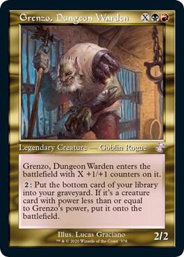 Grenzo, Dungeon Warden card from Time Spiral: Remastered