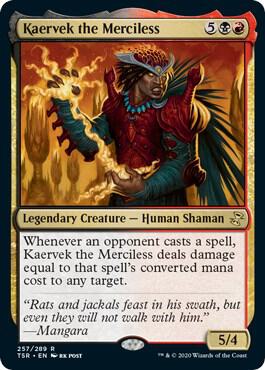 Kaervek the Merciless card from Time Spiral: Remastered