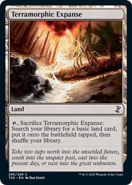 Terramorphic Expanse card from Time Spiral: Remastered