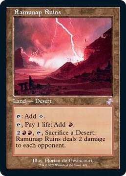 Ramunap Ruins card from Time Spiral: Remastered