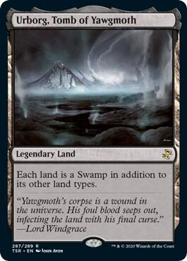 Urborg, Tomb of Yawgmoth card from Time Spiral: Remastered