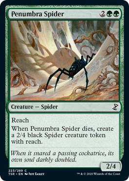 Penumbra Spider card from Time Spiral: Remastered