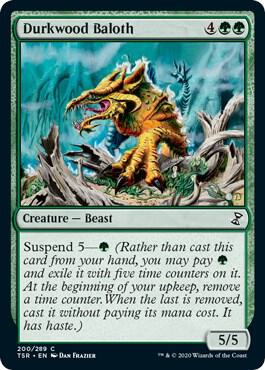 Durkwood Baloth card from Time Spiral: Remastered
