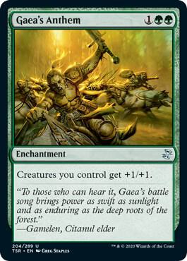 Gaea's Anthem card from Time Spiral: Remastered