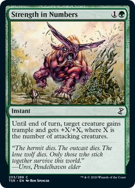 Strength in Numbers card from Time Spiral: Remastered