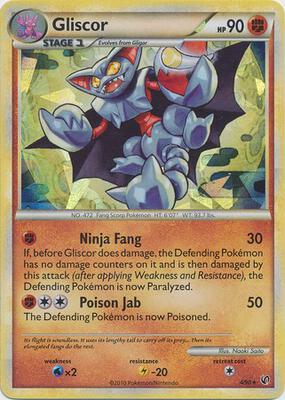 Gliscor - 4/90 (Cracked Ice Holo) card from Blister Exclusives