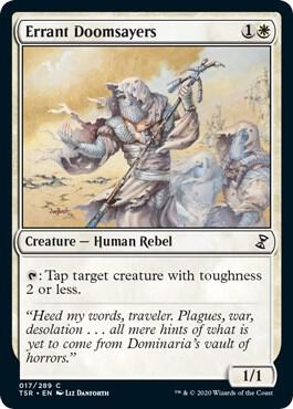 Errant Doomsayers card from Time Spiral: Remastered