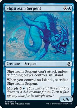 Slipstream Serpent card from Time Spiral: Remastered