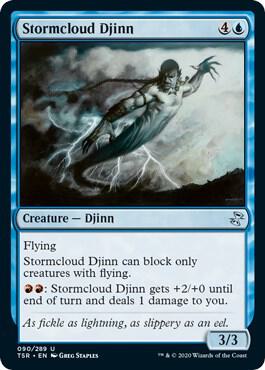 Stormcloud Djinn card from Time Spiral: Remastered