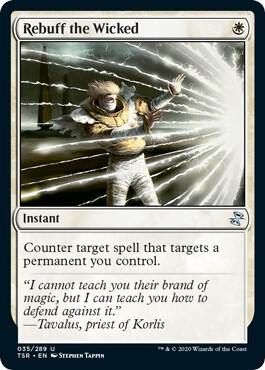 Rebuff the Wicked card from Time Spiral: Remastered