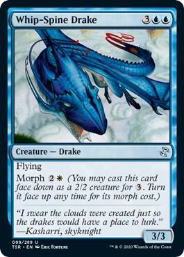 Whip-Spine Drake card from Time Spiral: Remastered