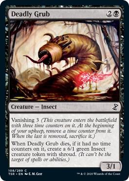 Deadly Grub card from Time Spiral: Remastered