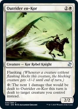 Outrider en-Kor card from Time Spiral: Remastered