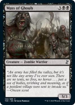 Mass of Ghouls card from Time Spiral: Remastered