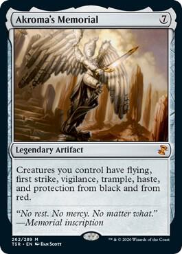 Akroma's Memorial card from Time Spiral: Remastered