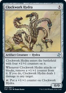 Clockwork Hydra card from Time Spiral: Remastered
