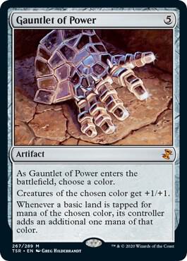 Gauntlet of Power card from Time Spiral: Remastered