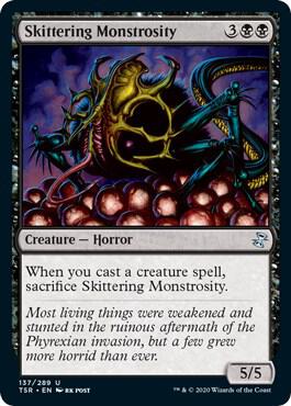Skittering Monstrosity card from Time Spiral: Remastered