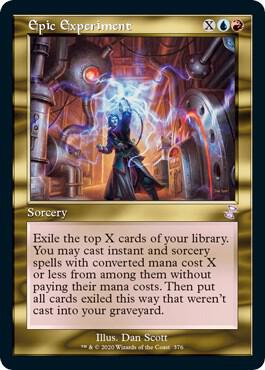 Epic Experiment card from Time Spiral: Remastered