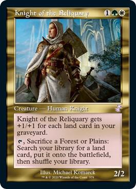 Knight of the Reliquary card from Time Spiral: Remastered