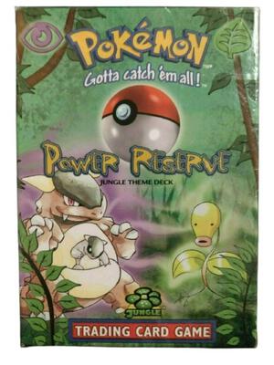 Jungle Theme Deck - "Power Reserve" card from Jungle