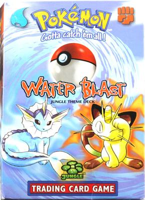 Jungle Theme Deck - "Water Blast" card from Jungle