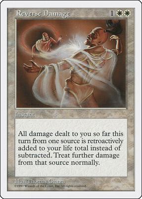 Reverse Damage card from Fifth Edition