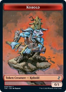 Kobold Token card from Time Spiral: Remastered