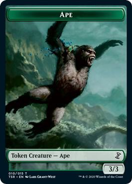 Ape Token card from Time Spiral: Remastered