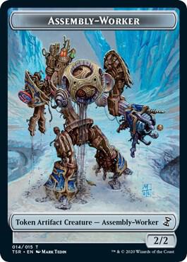 Assembly-Worker Token card from Time Spiral: Remastered