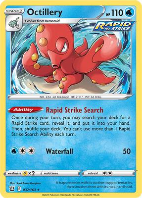 Octillery - 037/163 card from Deck Exclusives