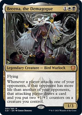 Breena, the Demagogue card from Commander 2021
