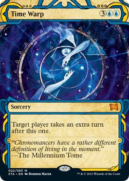 Time Warp card from Strixhaven: Mystical Archive