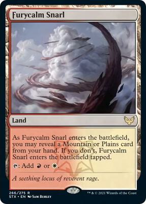 Furycalm Snarl card from Strixhaven: School of Mages