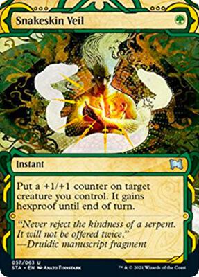 Snakeskin Veil card from Strixhaven: Mystical Archive