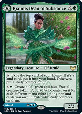 Kianne, Dean of Substance card from Strixhaven: School of Mages