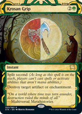 Krosan Grip card from Strixhaven: Mystical Archive