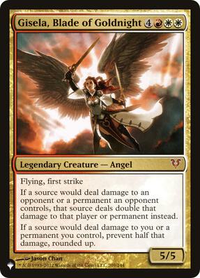 Gisela, Blade of Goldnight card from The List Reprints