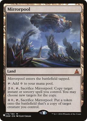 Mirrorpool card from The List Reprints