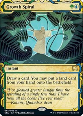 Growth Spiral card from Strixhaven: Mystical Archive