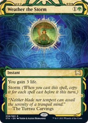 Weather the Storm card from Strixhaven: Mystical Archive