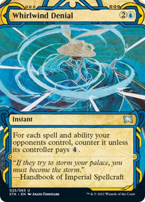 Whirlwind Denial card from Strixhaven: Mystical Archive
