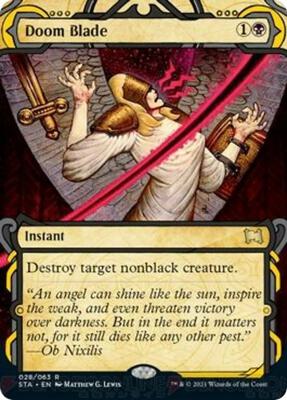 Doom Blade card from Strixhaven: Mystical Archive