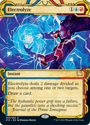 Electrolyze card from Strixhaven: Mystical Archive