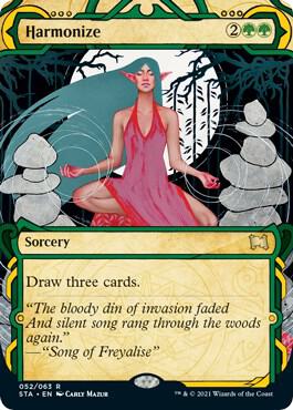 Harmonize card from Strixhaven: Mystical Archive